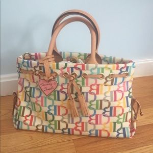 Dooney & Bourke colorful new/never used handbag